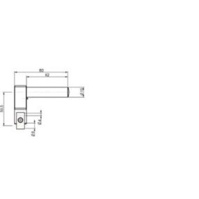 Forgórész befogó Ø4 and Ø8 mm