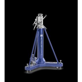   Rhino Series Heavy-Duty gurulós állvány 28"-42" - Kék 3-1/2"-8 rögzítőgyűrűvel