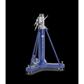   Rhino Series Heavy-Duty gurulós állvány 43"-67" - Kék 3-1/2"-8 rögzítőgyűrűvel