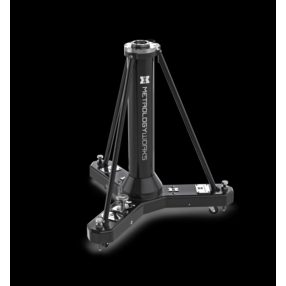   Rhino Series Heavy-Duty gurulós állvány 32" - Fix magasságú - Fekete 3-1/2"-8 rögzítőgyűrűvel