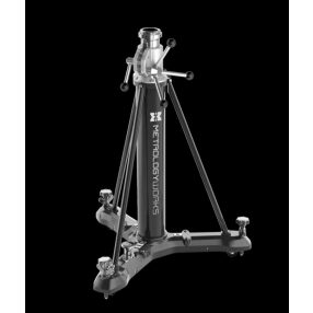   Warthog Series Heavy-Duty gurulós állvány 45"-75" - Fekete 3-1/2"-8 rögzítőgyűrűvel