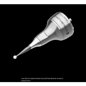   4mm 38,1mm karbid hosszabbítós rozsdamentes acél gömb tapintó Faro Quantum mérőkarhoz (kinematikus rögzítés)