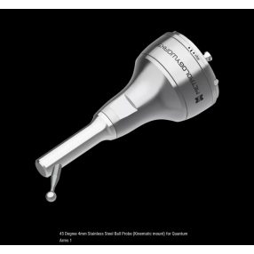  45 fokos 4mm rozsdamentes acél gömb tapintó Faro Quantum mérőkarhoz (kinematikus rögzítés)