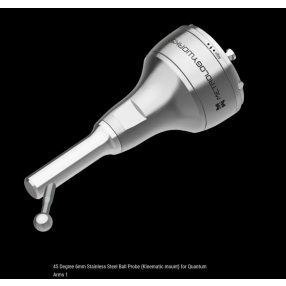   45 fokos 6mm rozsdamentes acél gömb tapintó Faro Quantum mérőkarhoz (kinematikus rögzítés)