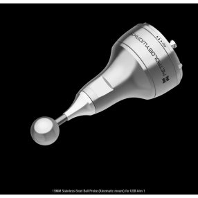   15mm rozsdamentes acél gömb tapintó Faro Quantum mérőkarhoz (kinematikus rögzítés)