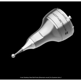   4mm rozsdamentes acél gömb tapintó Faro Quantum mérőkarhoz (kinematikus rögzítés)