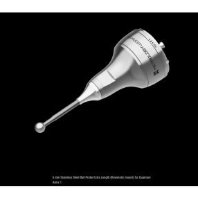   6mm rozsdamentes acél gömb tapintó extra hosszú szárral Faro Quantum mérőkarhoz (kinematikus rögzítés)