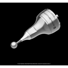   9mm rozsdamentes acél gömb tapintó Faro Quantum mérőkarhoz (kinematikus rögzítés)