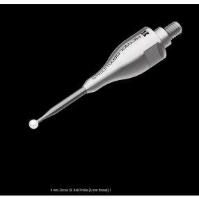   4mm cirkónia XL gömb tapintó M6 menettel Faro mérőkarhoz