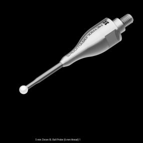   5mm cirkónia XL gömb tapintó M6 menettel Faro mérőkarhoz