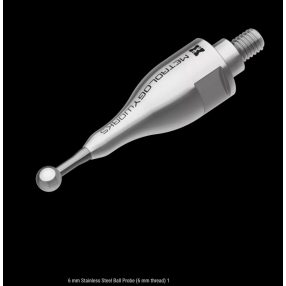   6mm rozsdamentes acél gömb tapintó M6 menettel Faro mérőkarhoz