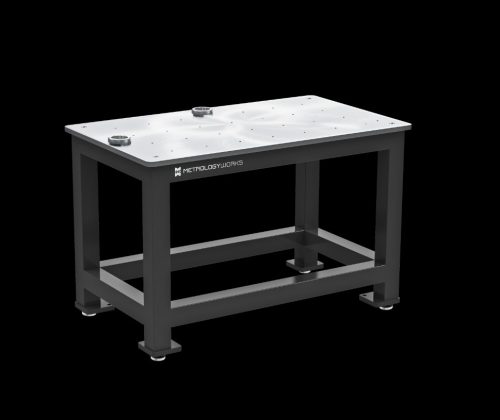 PrecisionMax erősített, acél mérő asztal 28"x48"