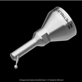   45 fokos 4mm rozsdamentes acél gömb tapintó Faro mérőkarhoz